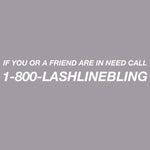 1-800-LASHLINEBLING HOODIE